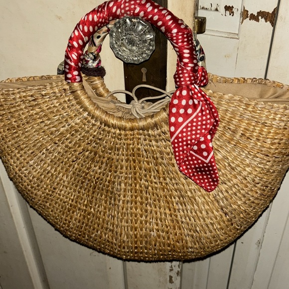 Ladies NWOT straw handbag - Picture 6 of 7